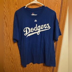 Majestic Los Angeles Dodgers Chris Taylor Shirt Sz XL Men's MLB